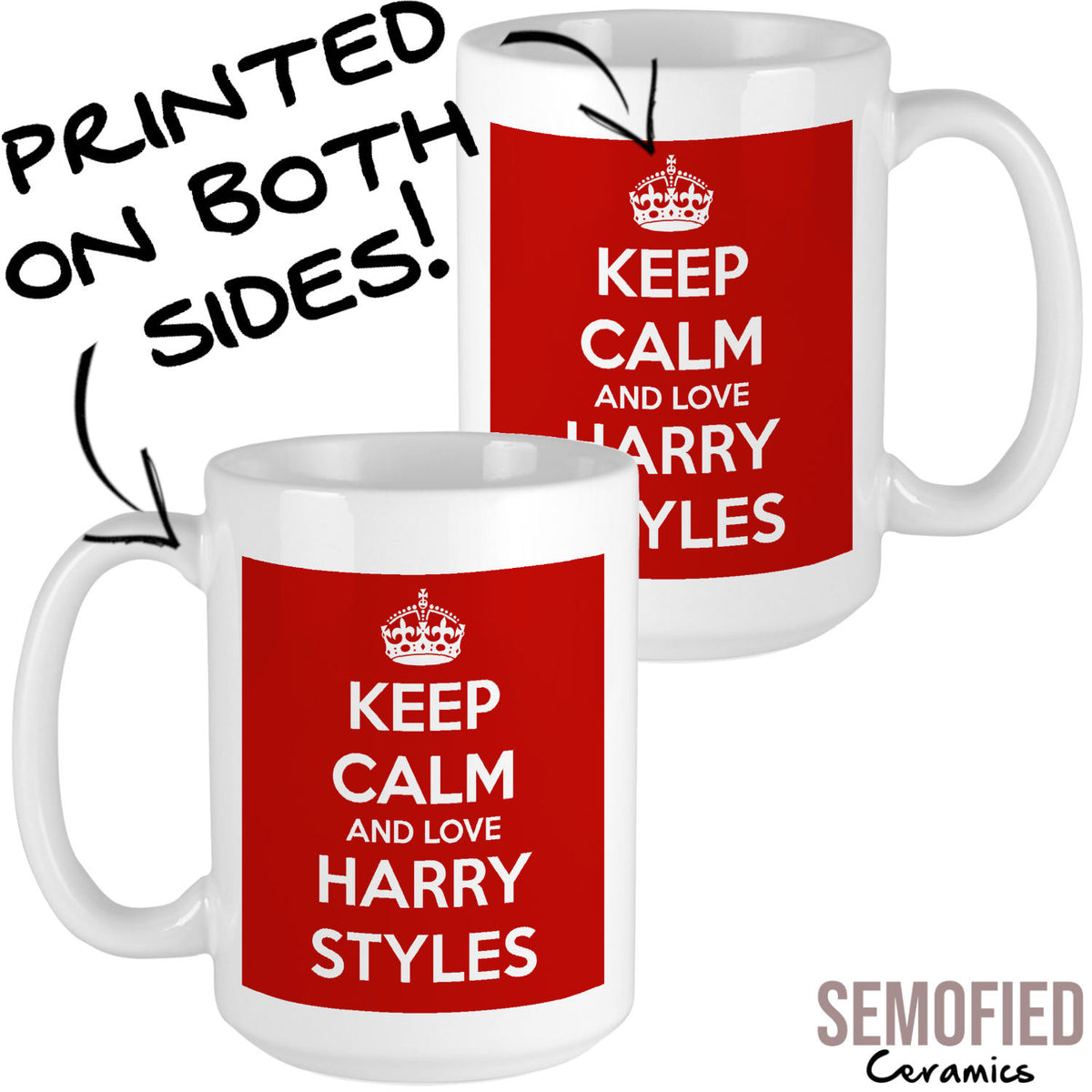 Keep Calm and Love Harry Styles - Mug – Semofied