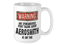 Aerosmith Mug – WARNING Design