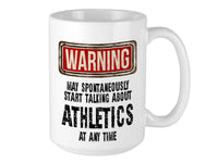 Athletics Mug – WARNING Design