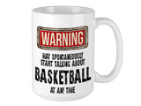 Basketball Mug – WARNING Design
