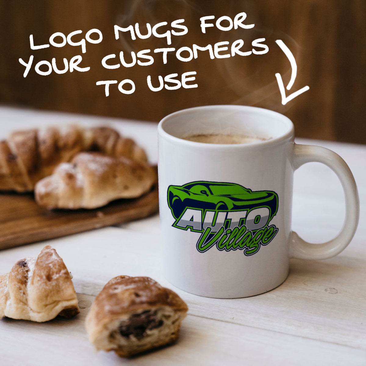 Car Dealership Customer Mugs - (WITH YOUR LOGO) – Semofied