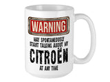 Citroën Mug – WARNING Design