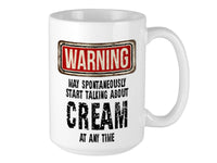 Cream - Mug – WARNING Design