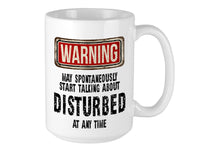 Disturbed Mug – WARNING Design