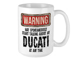 Ducati Mug – WARNING Design