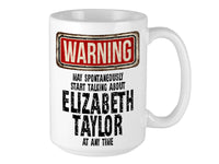 Elizabeth Taylor Mug – WARNING Design