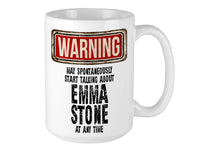 Emma Stone Mug – WARNING Design