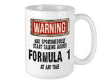 Formula 1 Mug – WARNING Design
