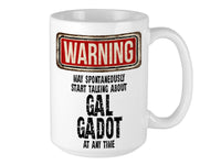 Gal Gadot Mug – WARNING Design