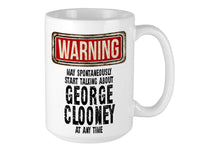 George Clooney Mug – WARNING Design