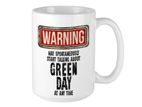 Green Day Mug – WARNING Design