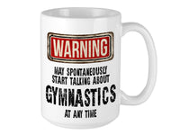 Gymnastics Mug – WARNING Design