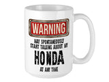 Honda Mug – WARNING Design