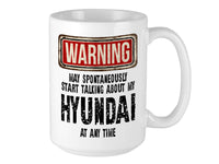 Hyundai Mug – WARNING Design