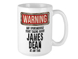 James Dean Mug – WARNING Design