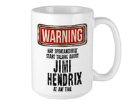 Jimi Hendrix Mug – WARNING Design