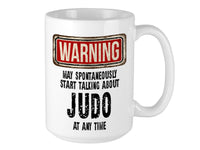 Judo Mug – WARNING Design