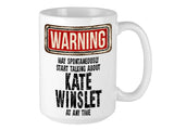 Kate Winslet Mug – WARNING Design