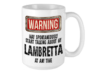 Lambretta Mug – WARNING Design