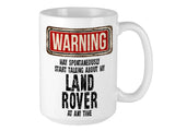 Land Rover Mug – WARNING Design
