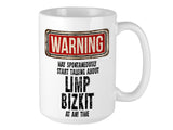 Limp Bizkit Mug – WARNING Design