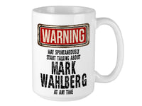 Mark Wahlberg Mug – WARNING Design