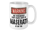 Maserati Mug – WARNING Design