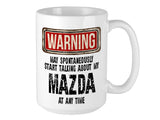 Mazda - White Mug