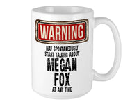 Megan Fox Mug – WARNING Design