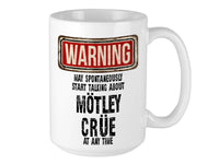 Mötley Crüe Mug – WARNING Design