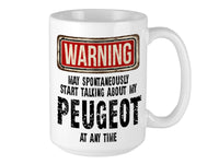 Peugeot Mug – WARNING Design