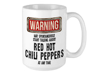 Red Hot Chili Peppers Mug – WARNING Design