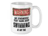 Swimming Mug – WARNING Design