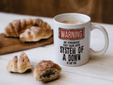 System of a Down Mug Mug with coffee and pastries – WARNING Design