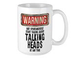 Talking Heads Mug – WARNING Design