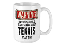 Tennis Mug – WARNING Design