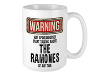 The Ramones Mug – WARNING Design