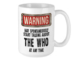 The Who Mug – WARNING Design