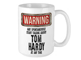 Tom Hardy Mug – WARNING Design