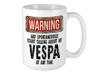 Vespa Mug – WARNING Design