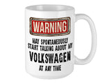 Volkswagen Mug – WARNING Design