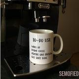 Admire Gary Barlow - Mug on Coffee Machine