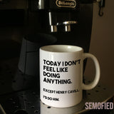 I'd Do Henry Cavill - Mug on Coffee Machine