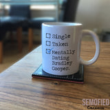 Mentally Dating Bradley Cooper - Mug on Coffee Table