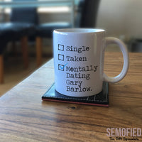 Mentally Dating Gary Barlow - Mug on coffee table