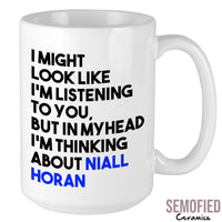 Thinking about Niall Horan - Mug