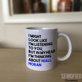 Thinking about Niall Horan - Mug on Sideboard